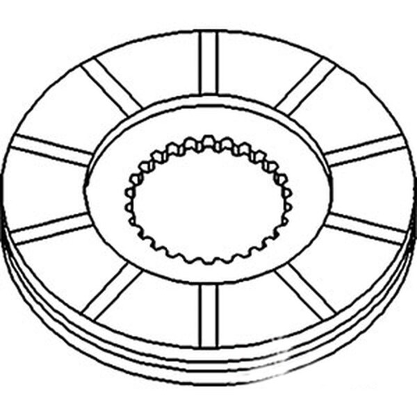 Aftermarket Brake Disc for White/Oliver Tractor 66 660 Super 55 Super 66 2-44 70277353 - main